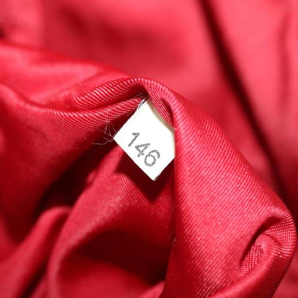 PRADA Boston Bag Nylon 2way Red Auth 51471 - Picture 12 of 16